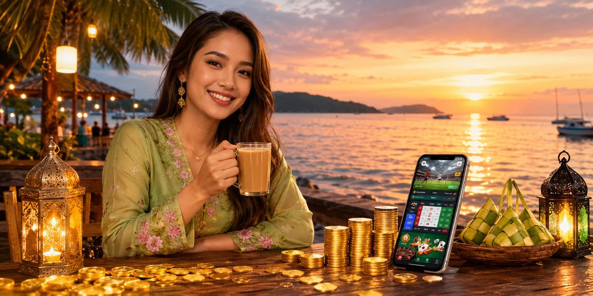 Pengguna Kota Kinabalu menggunakan telefon untuk bermain dengan bertanggungjawab di gempak88
